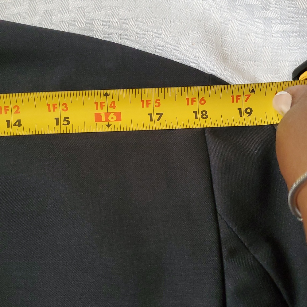 Calvin Klein Charcoal Black Grey 2 Piece Suit - Picture 17 of 17